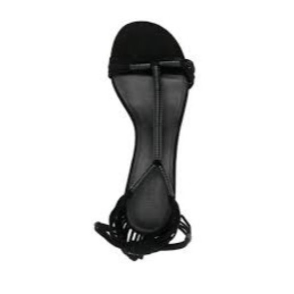 Isabel Marant Aatos Heeled Sandal in Black - Picture 2 of 7